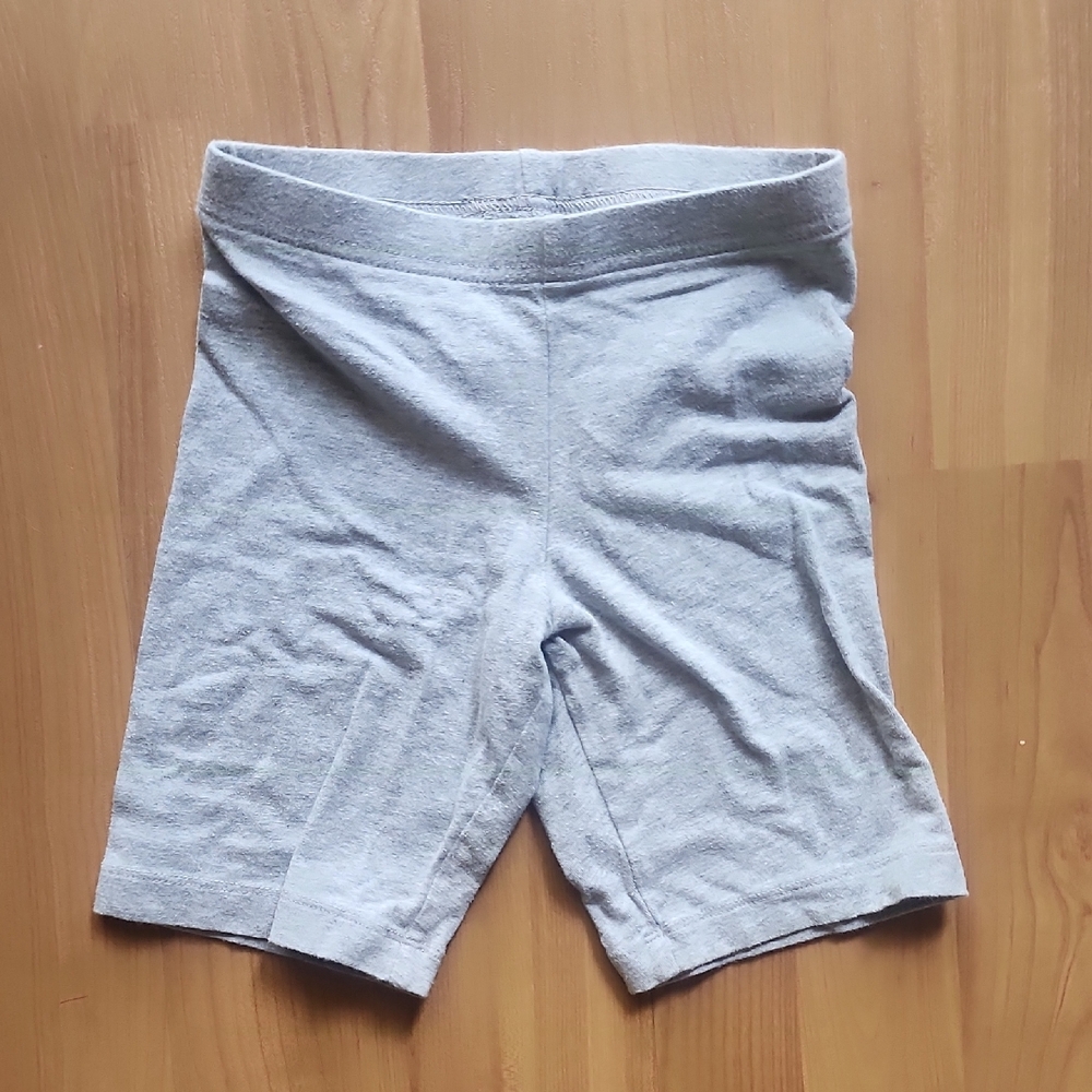 Gray Cotton Shorts